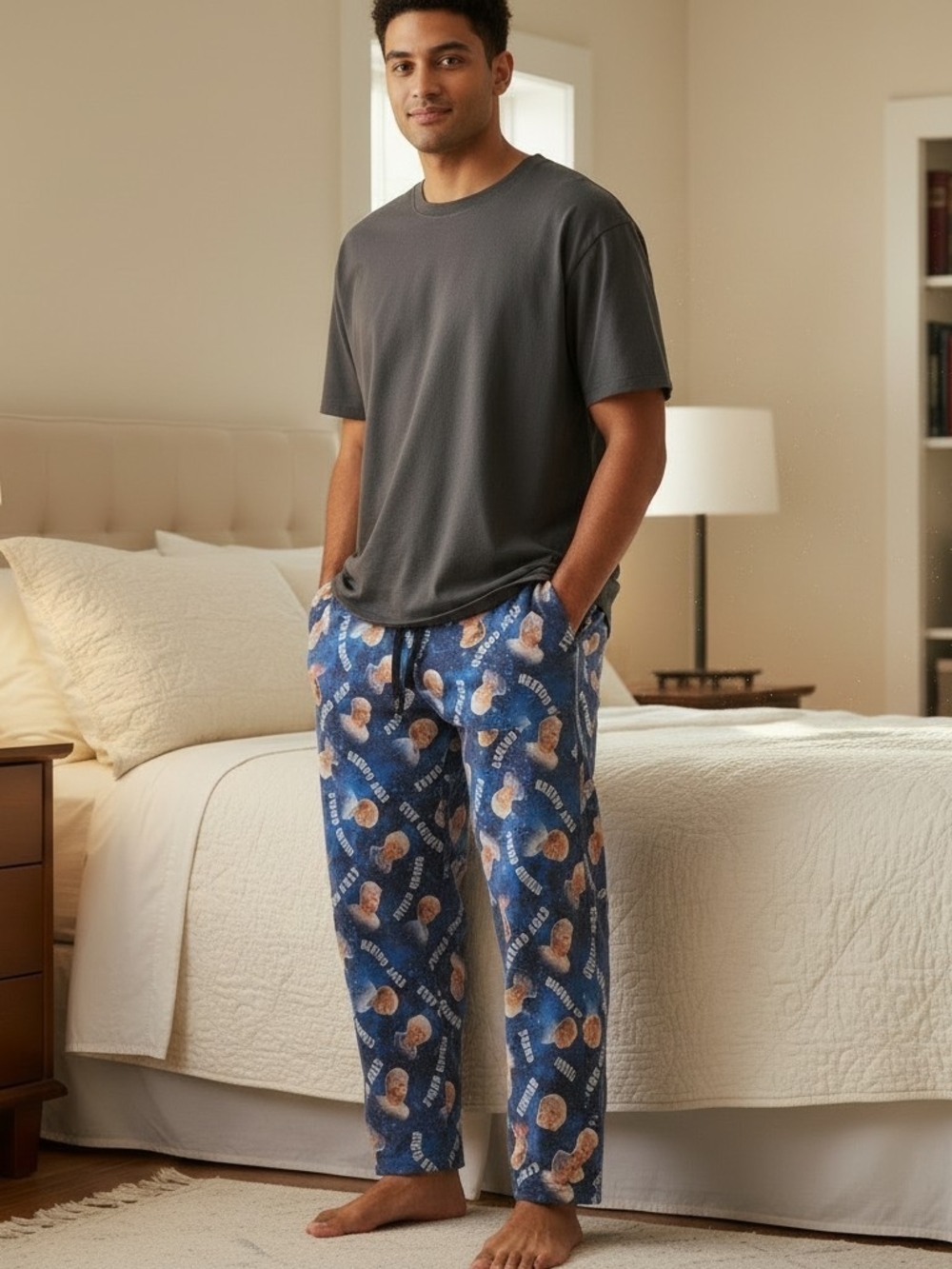 EUC Bioworld The Golden Girls Stay Golden Squad Goals PJ Lounge Pants Men's XL